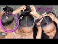 360 Lace Wig Updo With NO Glue or Spray! Yaki Straight HD Lace Wig | WowAfrican TwinGodesses