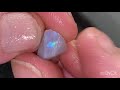 Opal cutting: a quick cut: mixed field.