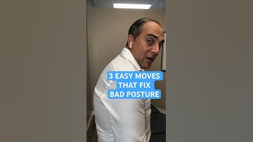 3 Exercises to FIX Forward Head Posture & Slouched Posture | Dr. Walter Salubro