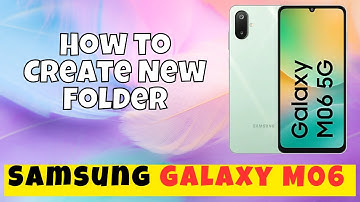How to Create New Folder Samsung Galaxy M06 || Create Folder in My files