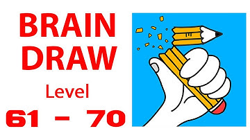 Brain Draw | LEVEL 61,62,63,64,65,66,67,68,69,70 | walkthrough solution