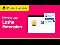 How to find email  phone numbers from linkedin with lusha extension  lusha