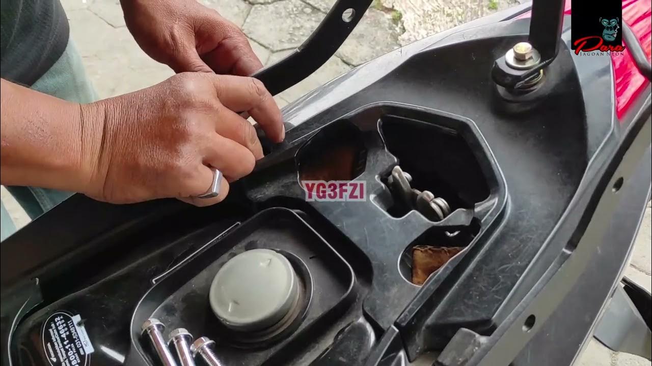 Pemasangan Bracket Box Vario 125 old : Behel Bagasi Vario 125 - Dudukan