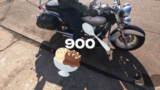 Son's First Ride, Kawasaki 900, permit rider
