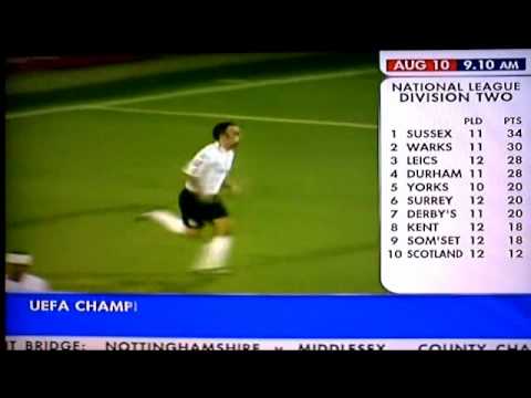 Luton Town 3-2 Southampton Lge Nicholls BrKovich Morgan 8th Aug 2005