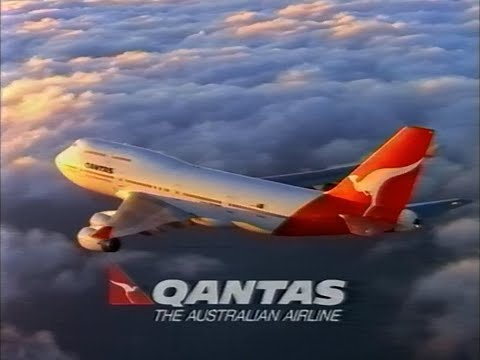 Qantas TV Advert from the mid 1990s.