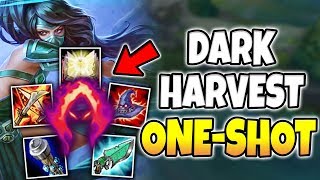 Dark Harvest One-Shot Akali Is Unreal Season 8 Akali Is 100% Broken - League Of Legends