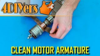 DIY: How to Clean the Commutator of an Armature