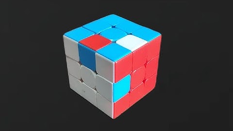 glitch pattern in Rubik