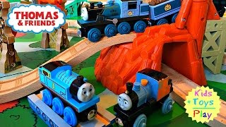 Thomas Train Thomas And Friends Wood Play Table Misty Island Playtime Playing With Trains