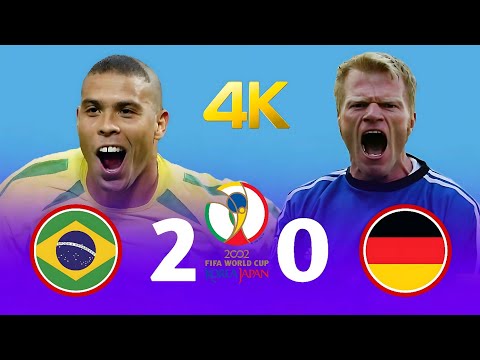 البرازيل ألمانيا الولد الذهبي رونالدو يقود السيليساو الى تتويج بالكأس العالم 2002 4