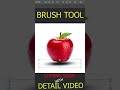 How to use Brush Tool like a PRO #Shorts #brushtool #photoshop