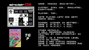 Mazogs - Bug Byte - ZX81 16K