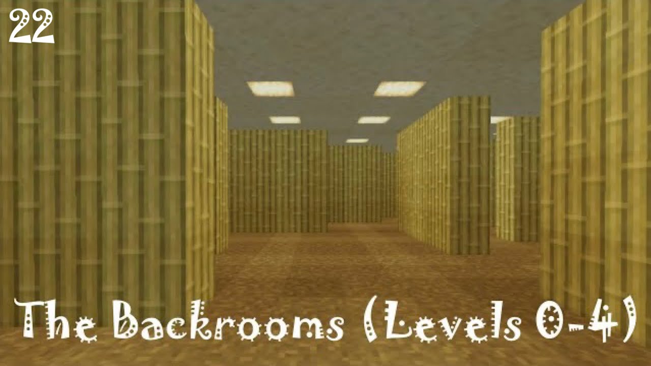 Minecraft Backrooms (All levels I made) 