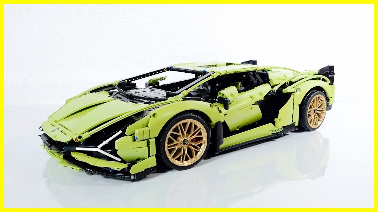 LEGO TECHNIC 42115 Lamborghini SIAN FKP 37 Speed Build - YouTube