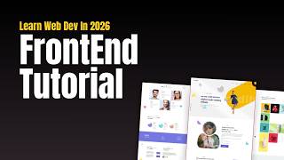 Build a Stunning Portfolio Website in 1 Hour 🔥 | HTML &amp; CSS Full Tutorial (2026)