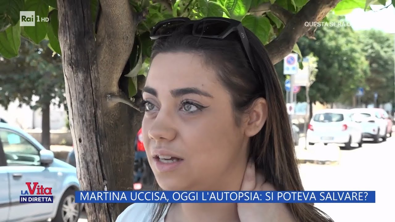 Martina uccisa, le parole dei familiari il giorno dell'autopsia - La vita in diretta 03/06/2025