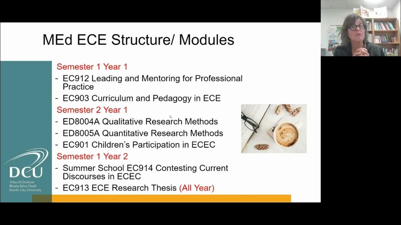 MEd in Early Childhood Education Postgraduate Information Week YouTube
