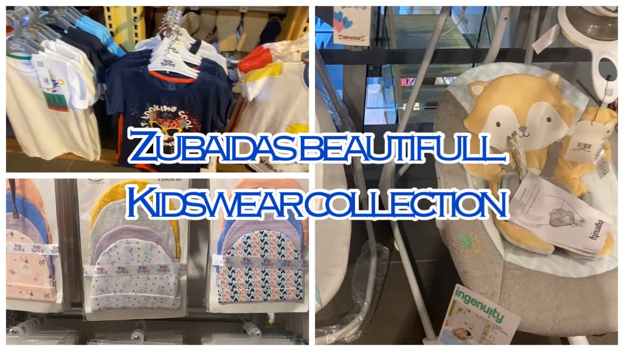 Zubaidas kids wear girls boys new borns clothing and accessories