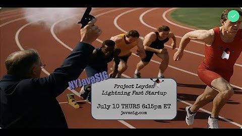 Project Leyden: Lightning-fast JVM Startup