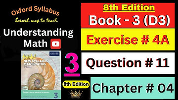 D3 Chapter # 04 Ex:4A Question # 11 | Law of Indices | Think New Syllabus Mathematics 8th Edition