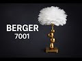 Ber­ger 7001-TL-1 стильна настільна лампа Gold &amp; White