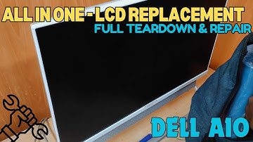 Dell Inspiron 24 AIO Teardown & LCD Replacement | Step by Step Repair Guide | All In One From Rs 55K