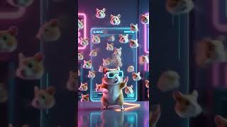 Face Flood #aivideo #glitchhamster #cyberpunk #glitch