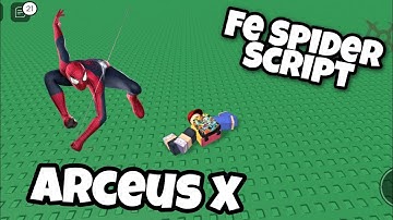 Arceus X Fe SPIDER Script 🕷️
