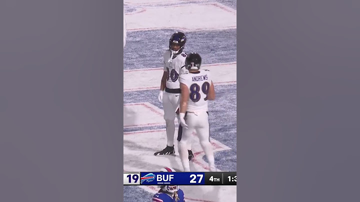 what a game 😳 #buffalo #bills #baltimore #ravens #nfl #nflplayoffs