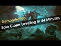 Diablo 3 Season 22 Insane "Solo Clone Leveling" in 44 Minutes Demonstration