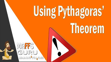 Using Pythagoras (Pythag) Theorem | Year 9 | MaffsGuru