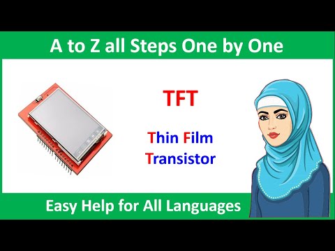 Video: TFT Display: Description, Working Principle