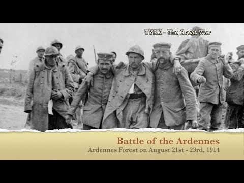 1914-09 Battle of Ardennes - August 21 - 23 1914