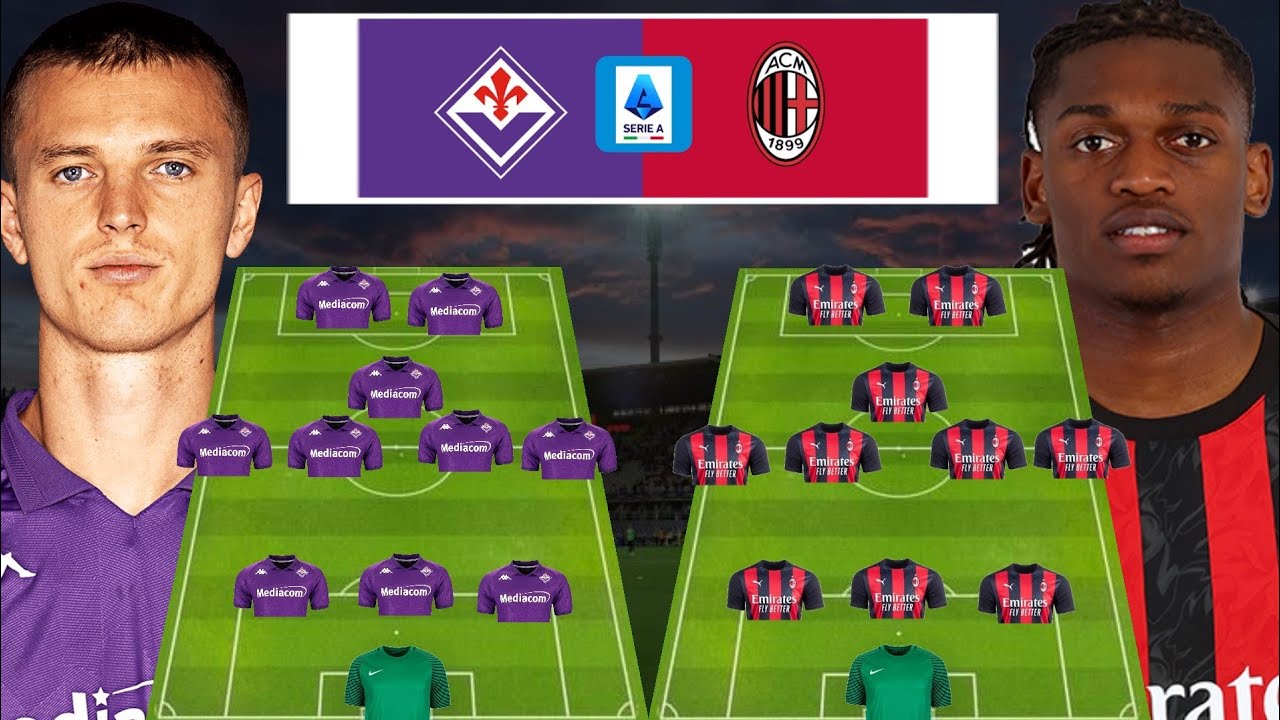 FIORENTINA VS AC MILAN HEAD TO HEAD PREDICTED LINEUPS 🔥 ITALY SERIE A 2025/2026