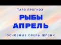 РЫБЫ - АПРЕЛЬ. Таро прогноз. Основные сферы жизни. События месяца.