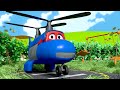 Carl der Super Truck - Der Lasten-Hubschrauber - Autopolis 🚒 Lastwagen Zeichentrickfilme für Kinder