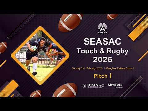 SEASAC Touch Rugby 2026 Pitch 1 Febuary 1 2026 