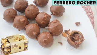 Ferrero rocher chocolate are perfect for gifting and what better could
be if you make these balls at home. they filled with hazelnuts, ca...