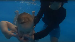 Полное видео урока по плаванию в 4k / Full video of the swimming lesson in 4k