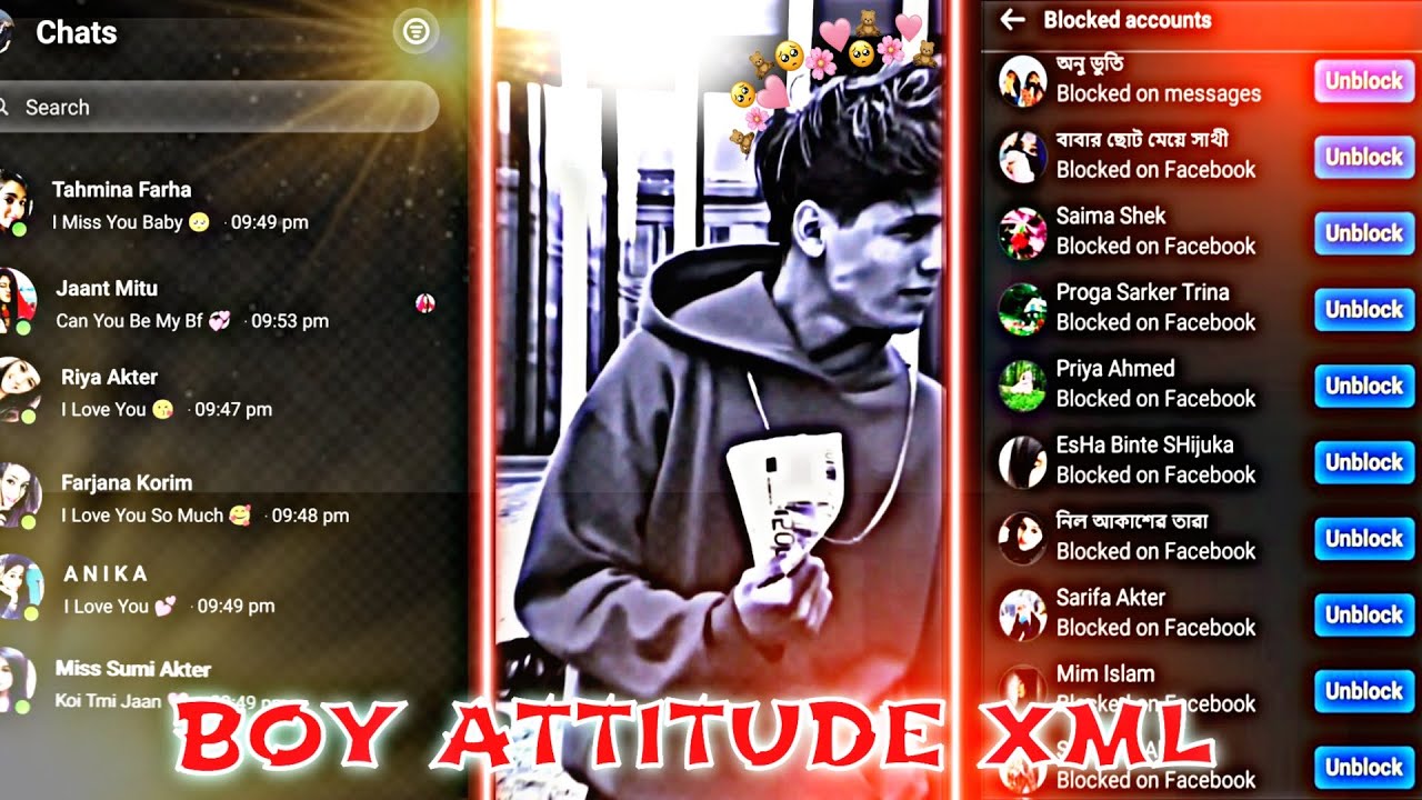 MESSENGER BOY ATTITUDE XML 🙂 XML PRESENT MESSENGER CHAT LYRICS VIDEO