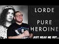 REACTING To LORDE'S PURE HEROINE For The FIRST TIME (FULL ALBUM)