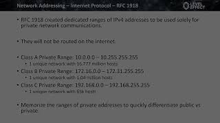 Networking   Lecture 5   Internet Protocol and IPv4
