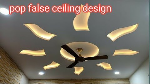 pop false ceiling flower design marking by ARpopDesign