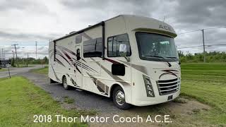 2018 Thor Motor Coach A.C.E  30.2 motorisé classe A