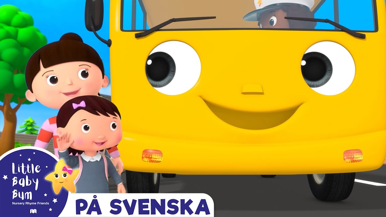 Tio små bussar | Little Baby Bum Svenska | Barnvisor