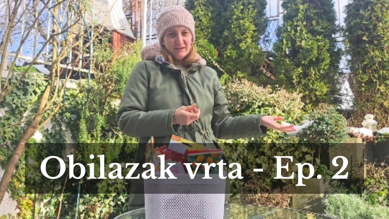 Obilazak vrta ep.2 - ZIMA - Winter garden tour @mali_gradski_vrt #vrtlarstvo  #biljke  #vrtlarica