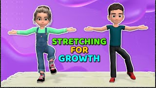 BEST STRETCHING EXERCISES FOR GROWTH - KIDS WORKOUT