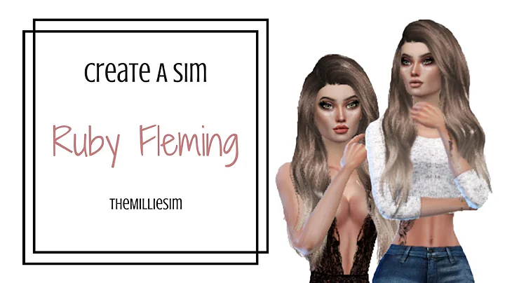 The Sims 4: Create A Sim: Ruby Fleming