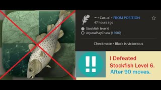 Stockfish DEFEATED (Level 6 Lichess - 2300) - How to beat Stockfish Level 6?  Win against Stockfish! 